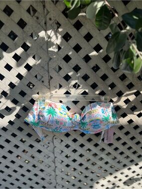 NWT Target Knot Bandeau Bikini Top - White, Green, Blue, Coral, Yellow